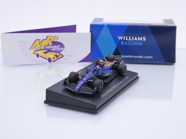 Sparky Y354 # Williams FW45 F1 #2 Las Vegas GP 2023 " Logan Sargeant " 1:64