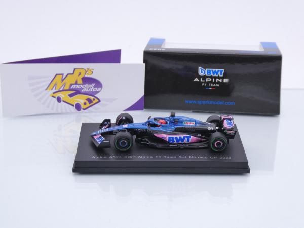 Sparky Y284 # Alpine BWT A523 F1 Nr.31 3rd Monaco GP 2023 " Esteban Ocon " 1:64