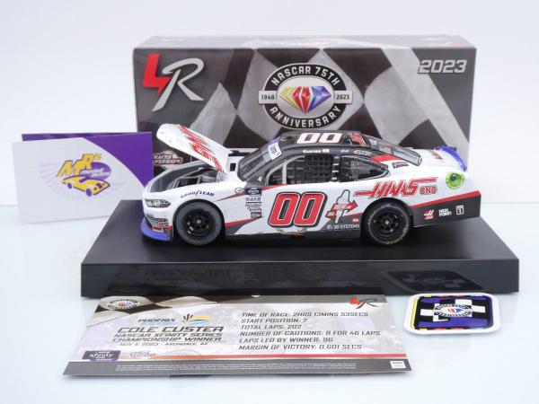 Lionel Racing W002324HCNCAH # Ford Mustang NASCAR 2023 " Cole Custer - Haas CNC Automation Phoenix Championship Race Winner " 1:24