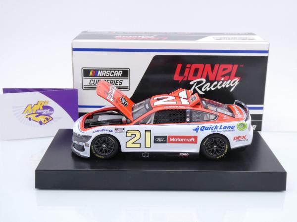 Lionel Racing C212423MOTHB # Ford Mustang Dark Horse NASCAR 2024 " Harrison Burton - Motorcraft " Chrom Startnummer " " 1:24