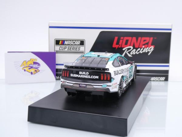 Lionel Racing C602423BSUDR # Ford Mustang Dark Horse NASCAR 2024 " David Ragan - BuildSubmarines.com " Chrom Startnummer " " 1:24