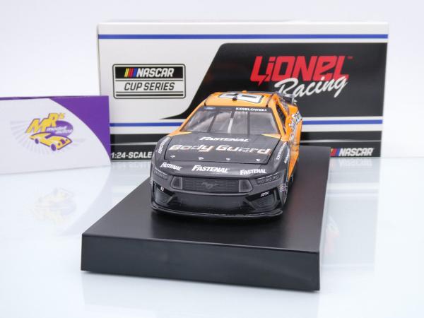 Lionel Racing CX62423FABBW # Ford Mustang Dark Horse NASCAR 2024 " Brad Keselowski - Body Guard " Chrom Startnummer " " 1:24