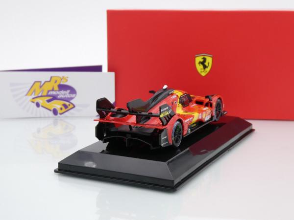 Bburago 18-36312 # Ferrari 499P Hyper Nr.51 Sieger 24h Le Mans 2023 " AF Corse " 1:43