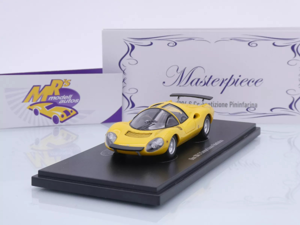 Autocult 90267 # Ferrari Dino 206 S Pininfarina Baujahr 1967 " ferrarigelb " 1:43