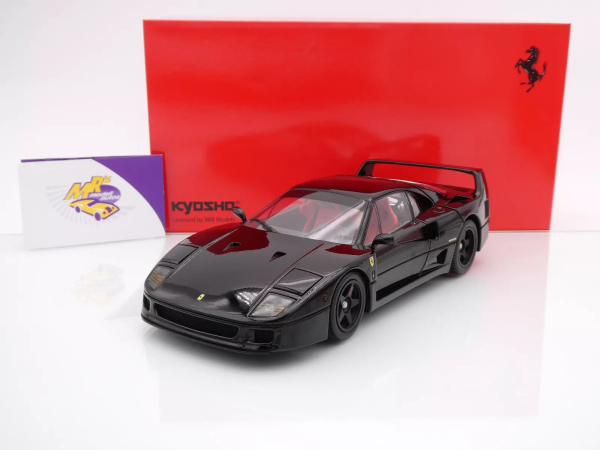 Mrs Modellautos - Kyosho 08416BK # Ferrari F40 Supersportwagen