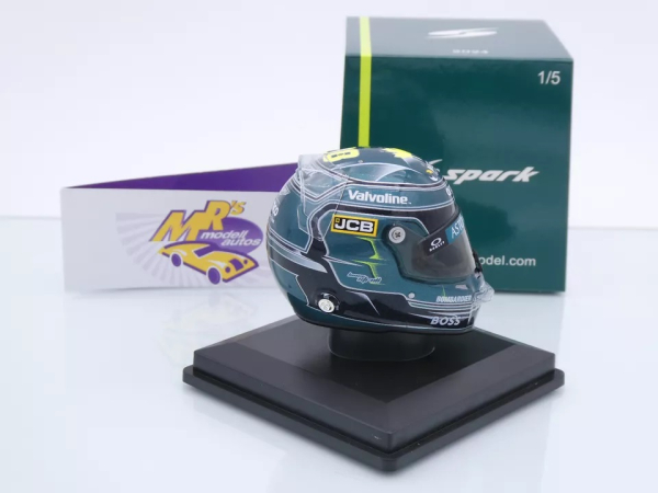 Spark 5HF144 # Helm Formel 1 Team Aston Martin " Lance Stroll " Nr.18 2024 1:5
