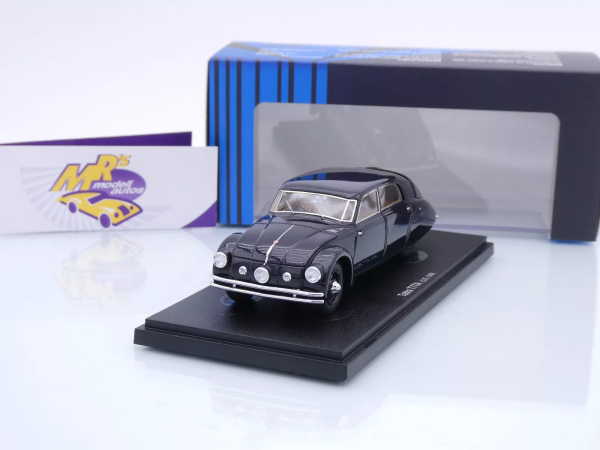 Autocult Avenue 60118 # Tatra T77A Prototyp Baujahr 1936 " schwarz-blau " 1:43