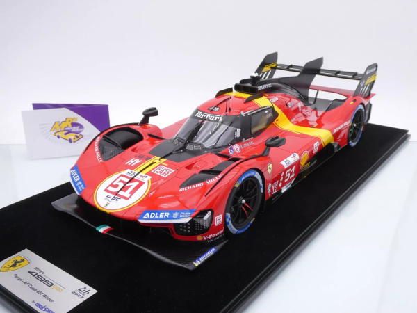 Look Smart LS1210 # Ferrari 499P LMH Hypercar Nr.51 Sieger 24h Le Mans 2023 " AF Corse " 1:12