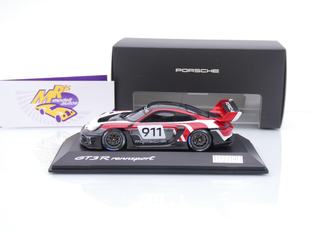 Spark WAP0205020SGTR # Porsche 911 GT3 R Rennsport #911 Baujahr 2024 " Flacht Design " 1:43