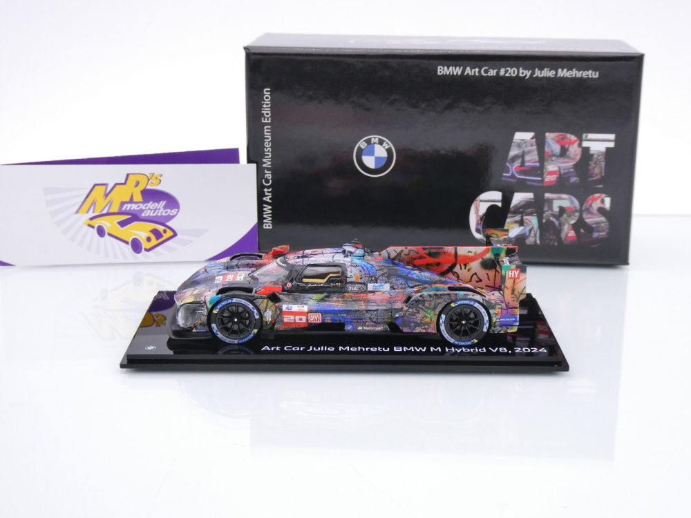 Norev 8042B54CD0 # BMW M Hybrid V8 Hypercar 24h Le Mans 2024 " Art Car Julie Mehretu " 1:43