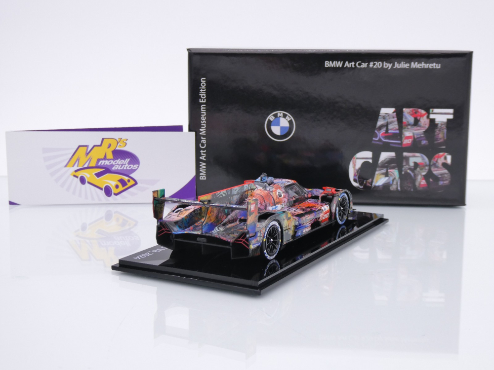 Norev 8042B54CD0 # BMW M Hybrid V8 Hypercar 24h Le Mans 2024 " Art Car Julie Mehretu " 1:43