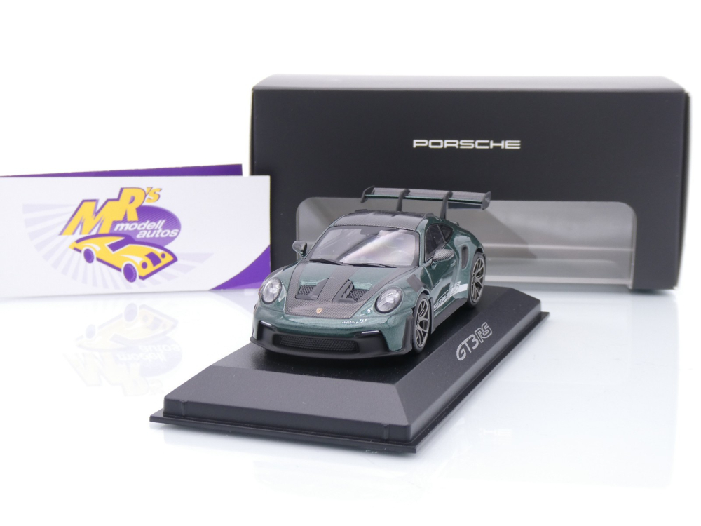 Minichamps WAP0202100TGT3 # Porsche 911 GT3 RS Baujahr 2023 " Racinggrünmetallic " 1:43