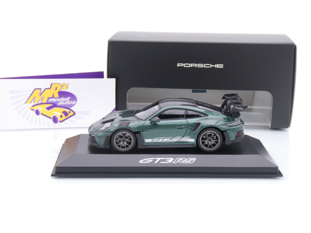 Minichamps WAP0202100TGT3 # Porsche 911 GT3 RS Baujahr 2023 " Racinggrünmetallic " 1:43
