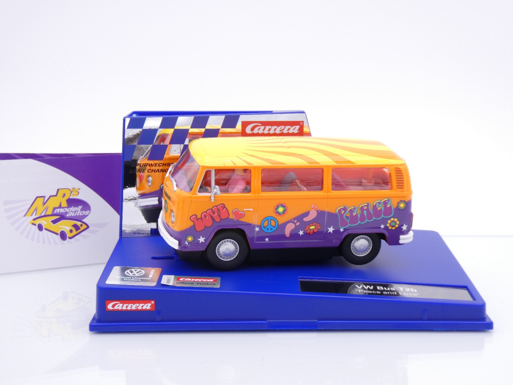 Carrera Digital 31095 # Volkswagen VW Bus T2b " Peace and Love  Hippie " 1:32
