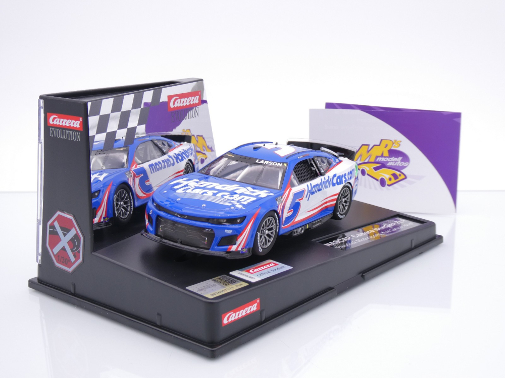 Carrera Evolution 27765 # Chevrolet NASCAR 2024 " Kyle Larson - HendrickCars " 1:32