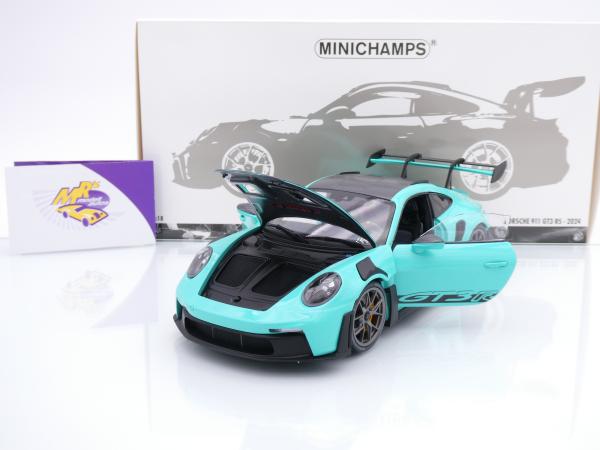 Minichamps 110062026 # Porsche 911 (992) GT3 RS Baujahr 2024 " mintgrün " 1:18