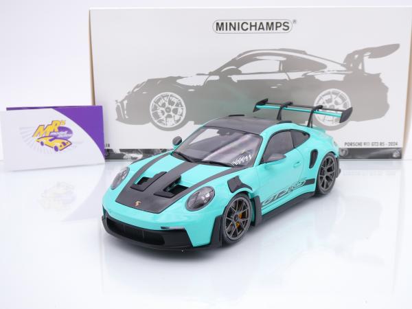 Minichamps 110062026 # Porsche 911 (992) GT3 RS Baujahr 2024 " mintgrün " 1:18