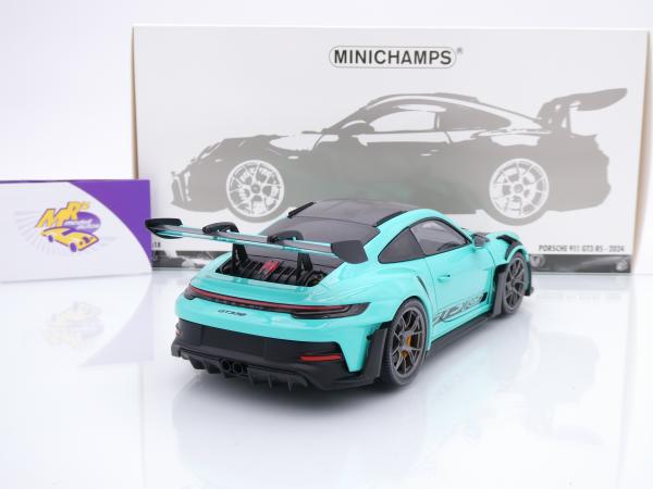Minichamps 110062026 # Porsche 911 (992) GT3 RS Baujahr 2024 " mintgrün " 1:18