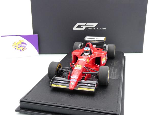 GP Replicas GP048DWD # Ferrari 412 T2 F1 Estoril Test 1995 " Michael Schumacher " 1:18