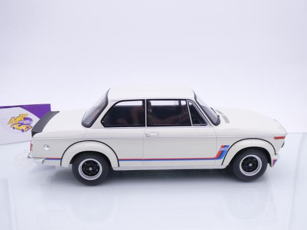 Ottomobile G077 # BMW 2002 Turbo Baujahr 1974 " chamonixweiß " 1:12