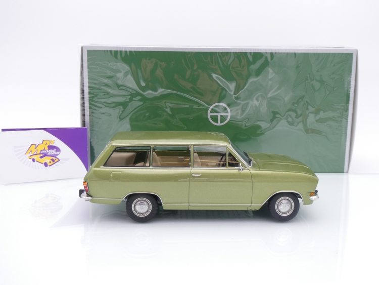 Touring 18048100 # Opel Kadett B Caravan Baujahr 1972 " hellgrünmetallic " 1:18