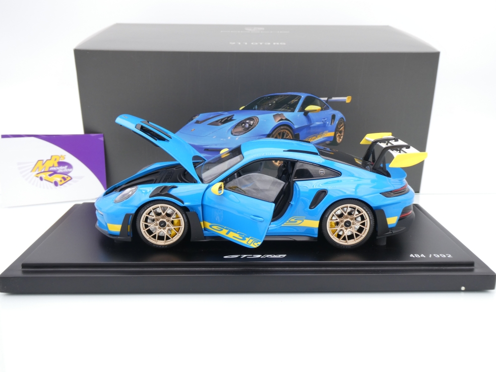 Minichamps WAP0215110SGT3 # Porsche 911 (992) GT3 RS Baujahr 2023 " 24h Daytona 2003 Tribute " 1:18