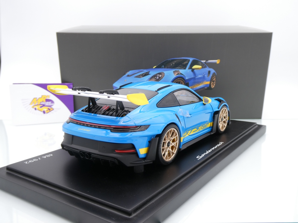 Minichamps WAP0215110SGT3 # Porsche 911 (992) GT3 RS Baujahr 2023 " 24h Daytona 2003 Tribute " 1:18