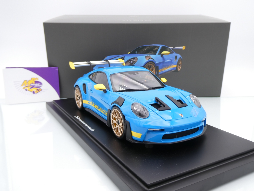Minichamps WAP0215110SGT3 # Porsche 911 (992) GT3 RS Baujahr 2023 " 24h Daytona 2003 Tribute " 1:18
