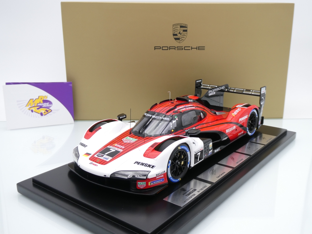 Spark WAP0210870S963 # Porsche 963 LMDH #7 Winner 24h Daytona 2024 " Team Porsche Penske " 1:18