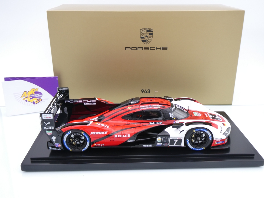 Spark WAP0210870S963 # Porsche 963 LMDH #7 Winner 24h Daytona 2024 " Team Porsche Penske " 1:18