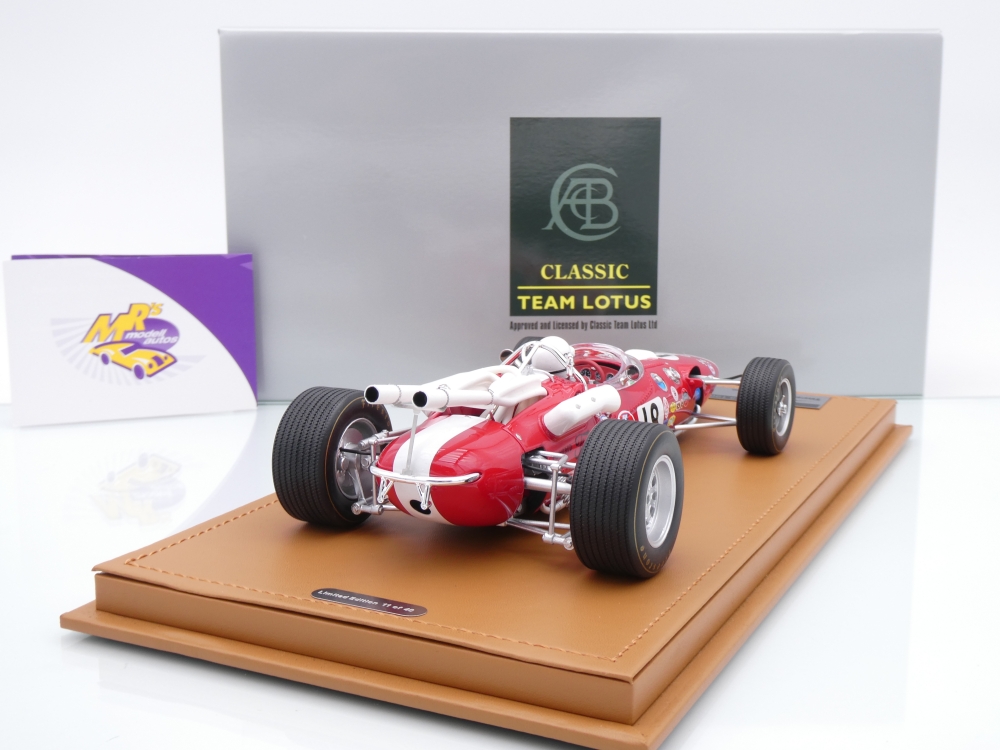Tecnomodel TMD18-319D # Lotus 38 #18 DNF Indianapolis 500 1966 " Al Unser " 1:18