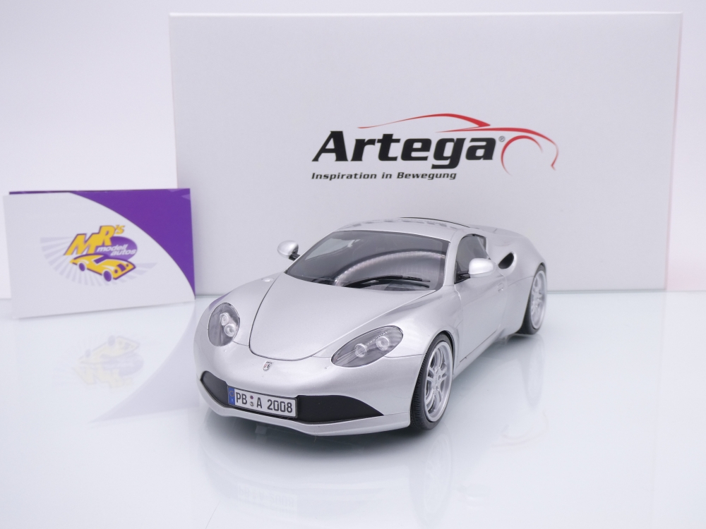 Revell 95-201-005-08 # Artega GT Sportwagen Baujahr 2009 " silbermetallic " 1:18
