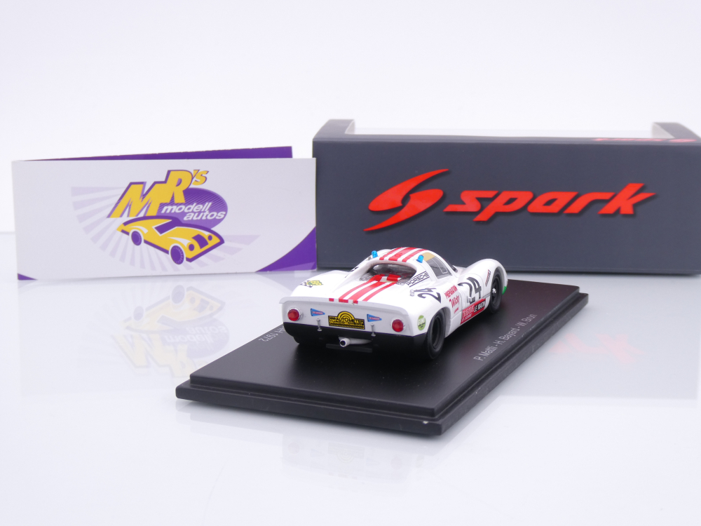 Miniature SPARK 1/43 – Porsche 907S, 24H Du Mans 1972, Résine, S9776