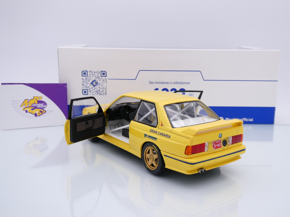 Solido S1801528 # BMW M3 E30 #1 Rallye Principe de Asturias 1991 " Ponce " 1:18