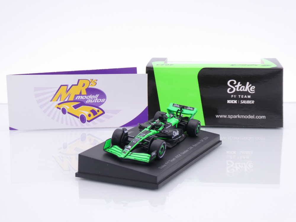 Sparky Y366 # Kick Sauber C44 F1 Nr.77 Bahrain GP 2024 " Valtteri Bottas " 1:64