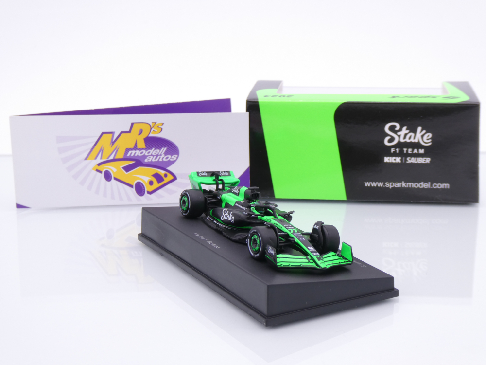 Sparky Y366 # Kick Sauber C44 F1 Nr.77 Bahrain GP 2024 " Valtteri Bottas " 1:64