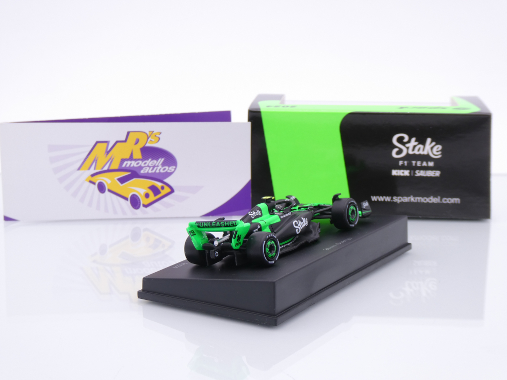 Sparky Y367 # Kick Sauber C44 F1 Nr.24 Bahrain GP 2024 " Guanyu Zhou " 1:64