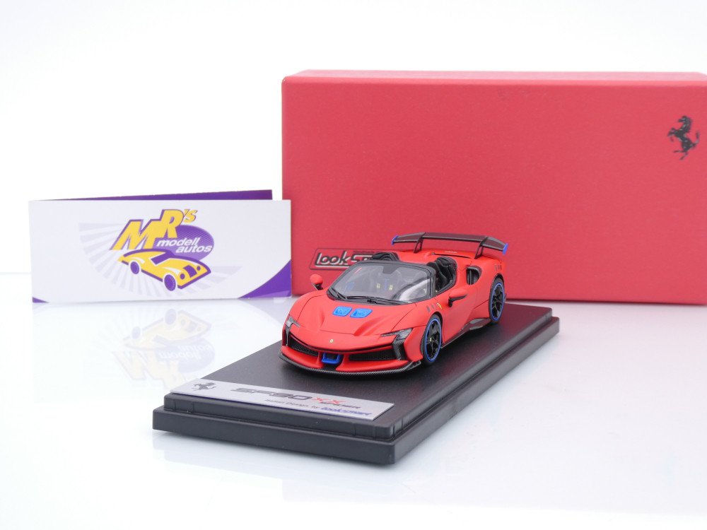 Look Smart LS552F # Ferrari SF90 XX Stradale Spider 2023 " Rosso Le Mans " 1:43