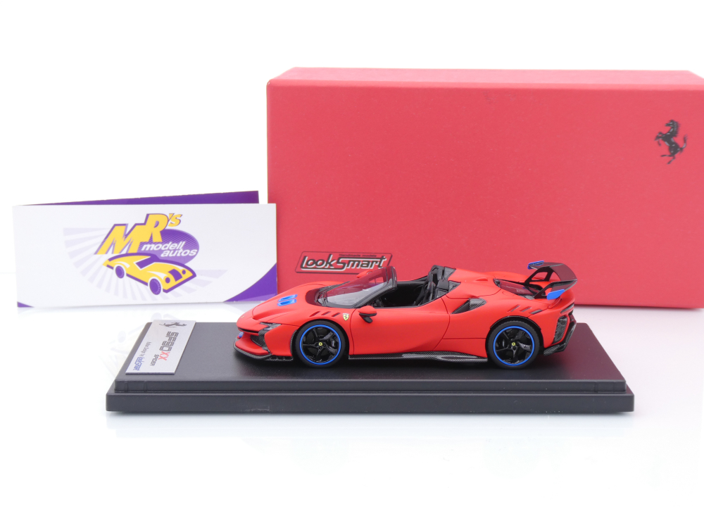 Look Smart LS552F # Ferrari SF90 XX Stradale Spider 2023 " Rosso Le Mans " 1:43