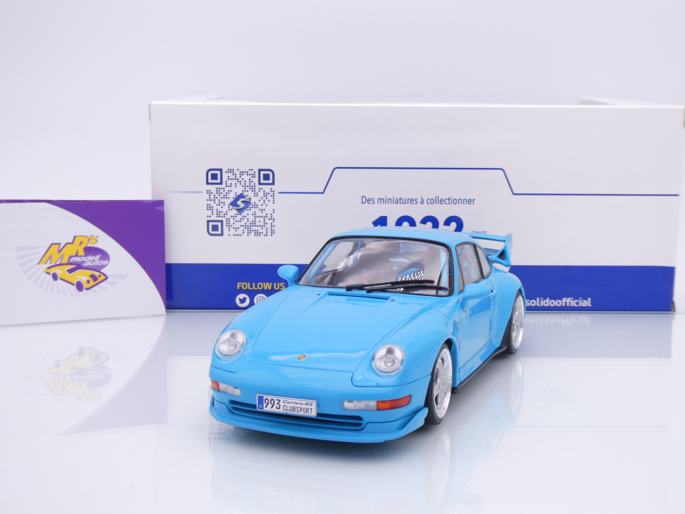 Porsche 911 (993) Clubsport 1987 - Solido 1/18, S1810101