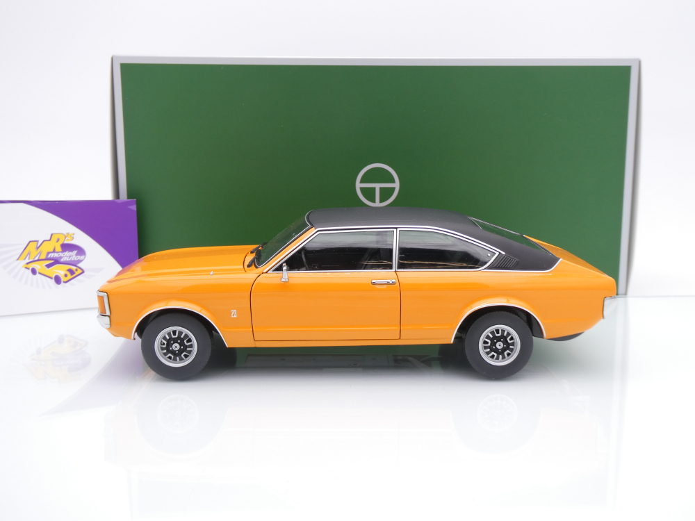 Touring 18080003 # Ford Granada Consul Coupe Baujahr 1975 " orange-schwarz " 1:18