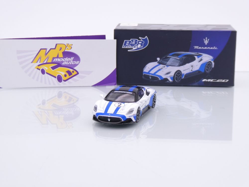 BBR Models BBRDIE6407 # Maserati MC20 #2 2023 " Performance Experience " 1:64