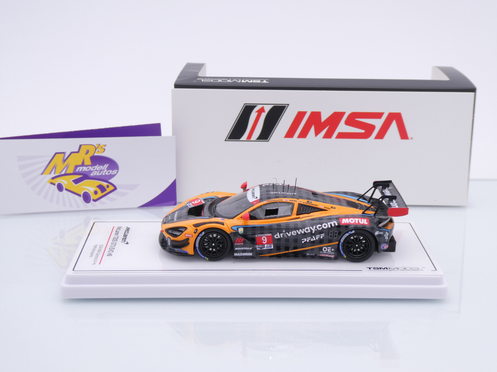 Mrs Modellautos - TSM Model 430785 # McLaren 720S GT3 Evo #9 24h