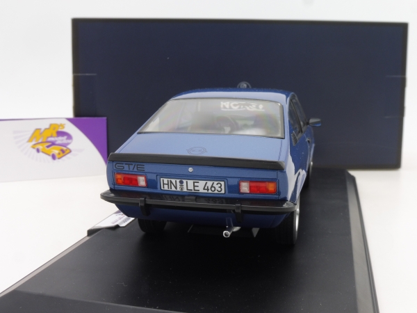 Norev 183652 # OPEL Kadett GT/E C-Coupe Baujahr 1977 " dunkelblau-metallic " 1:18