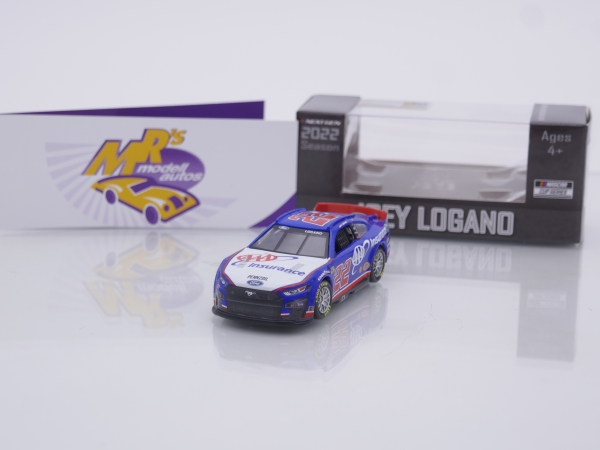 Lionel Racing C222265AAAJL # Ford Mustang NASCAR 2022 " Joey Logano - AAA Insurance " 1:64