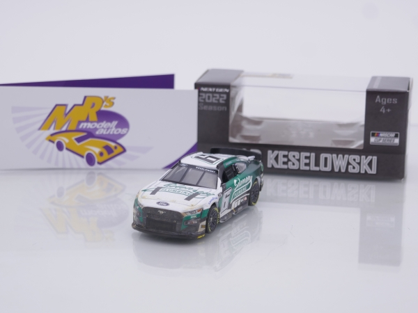 Lionel Racing CX62265SLPBWRV # Ford Mustang NASCAR 2022 " Brad Keselowski - Solomon Plumbing / Bristol Dirt Race Version " 1:64