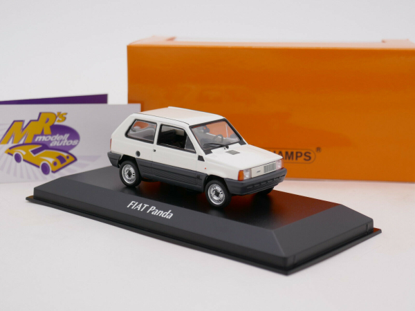 Maxichamps 940121401 # Fiat Panda Baujahr 1980 " weiß-grau " 1:43