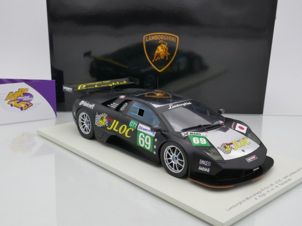 Spark 18S365 # Lamborghini Murcielago LP670 R-SV GT1 Nr.69 24h Le Mans 2010 " JLOC " 1:18