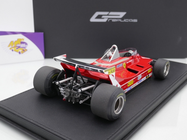 GP Replicas GP45C # Ferrari 312 T5 Nr.1 Monaco GP 1980 " Jody Scheckter " 1:18