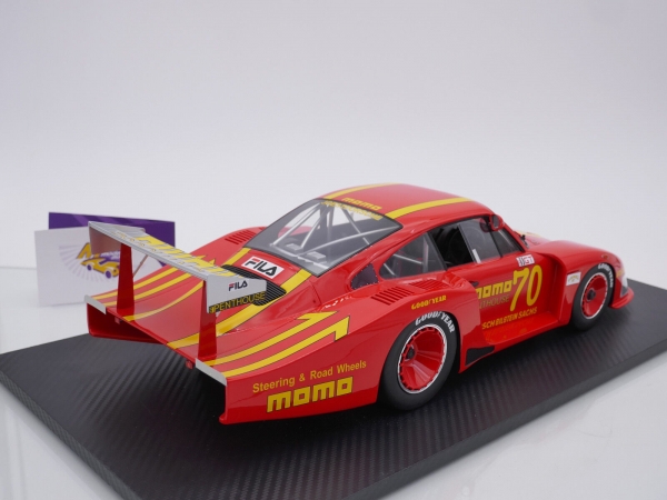 TSM Model 120008 # Porsche 935/78 Nr.70 Moby Dick DRM Norisring 1981 " G. Moretti " 1:12